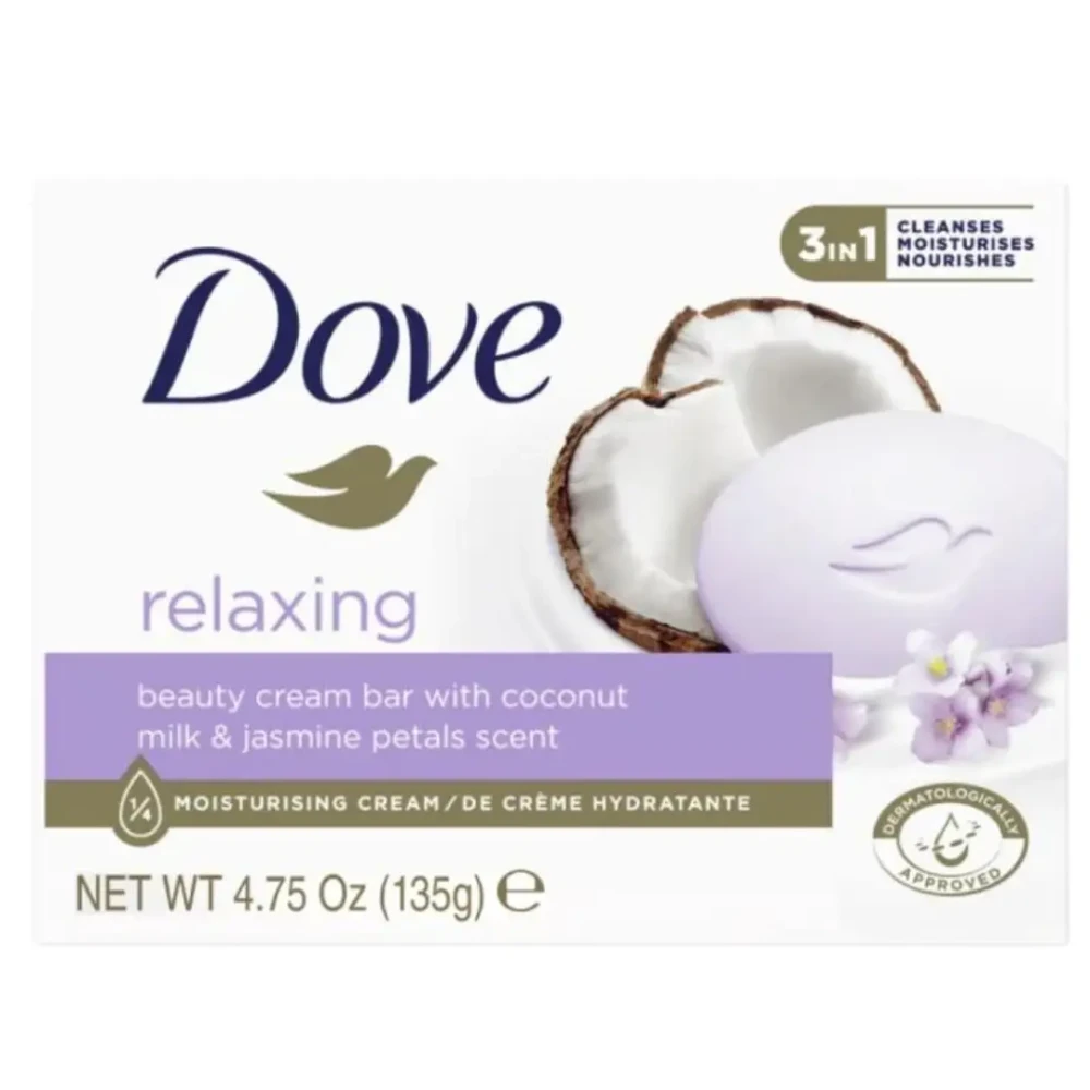 Dove Milk & Jasmine Beauty Soap Bar 135g