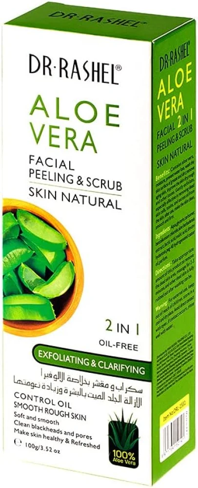 Dr Rashel Aloe Vera 2 in 1 Facial Peeling & Scrub 100g