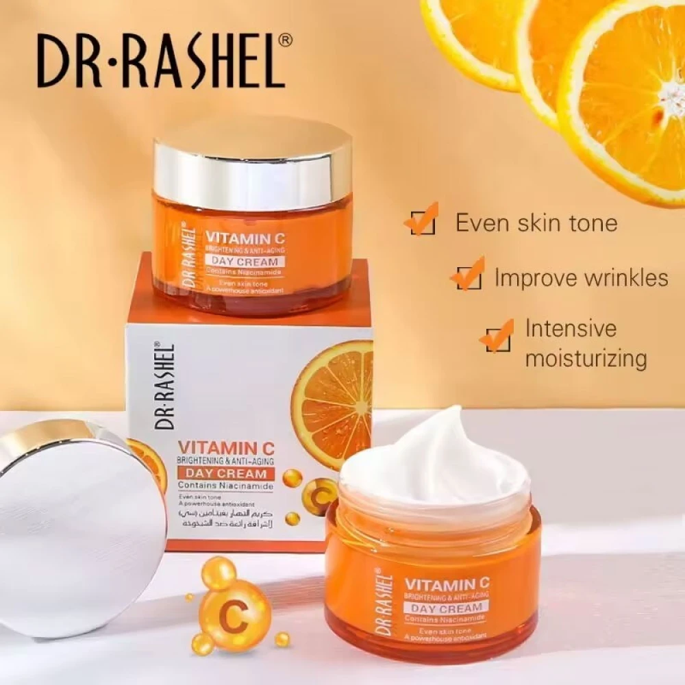 Dr Rashel Vitamin C Brightening & Anti-Aging Day Cream 50gm