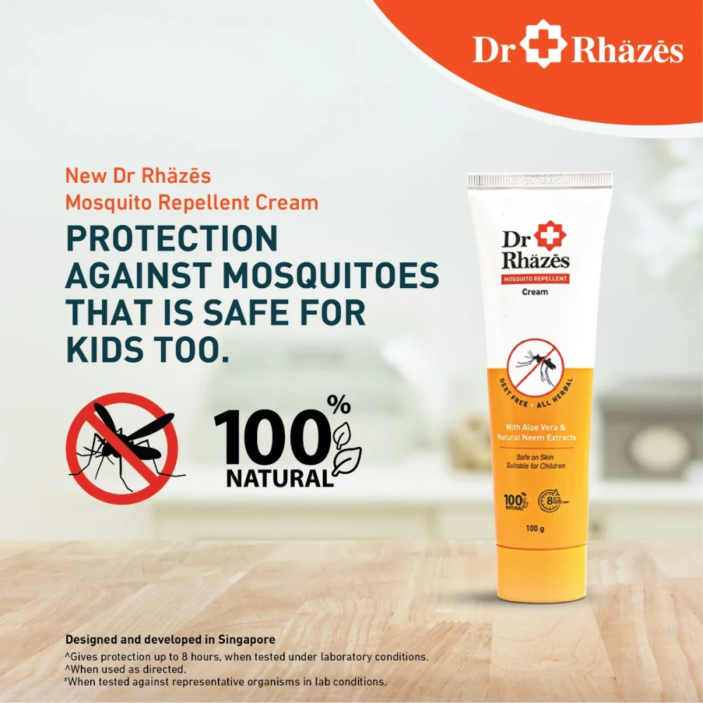 Dr Rhazes Mosquito Repellent Cream 100gm