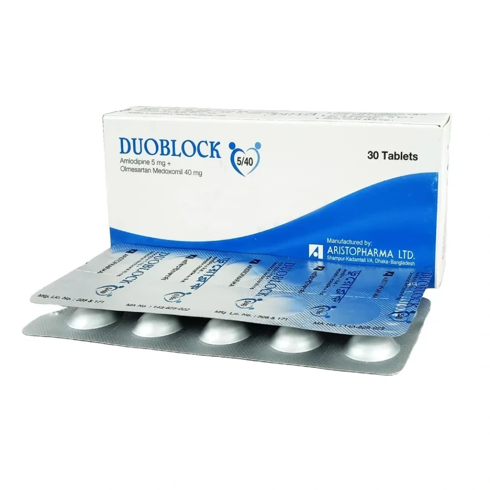 Duoblock 5/40mg Tablet