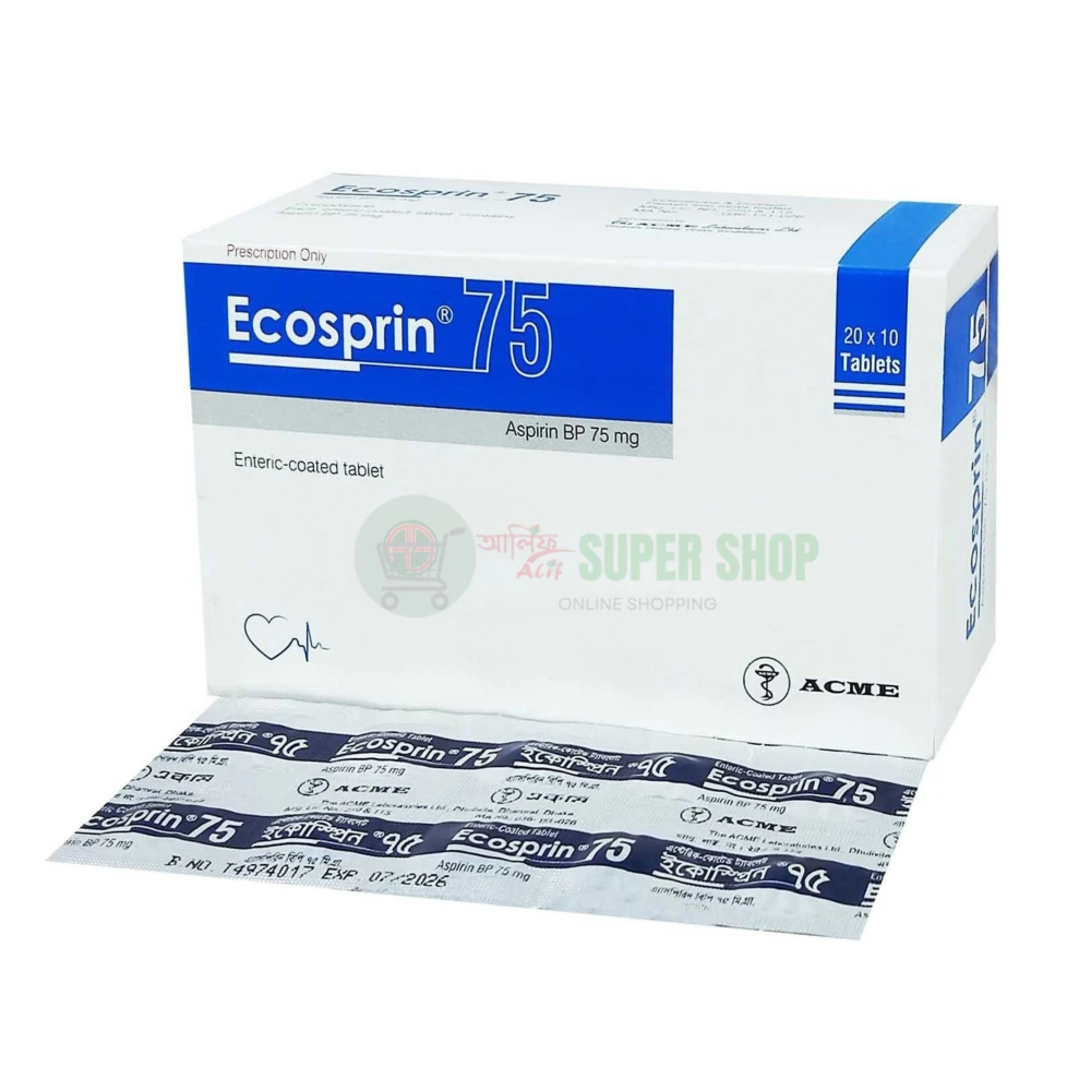 Ecosprin 75 mg Tablets