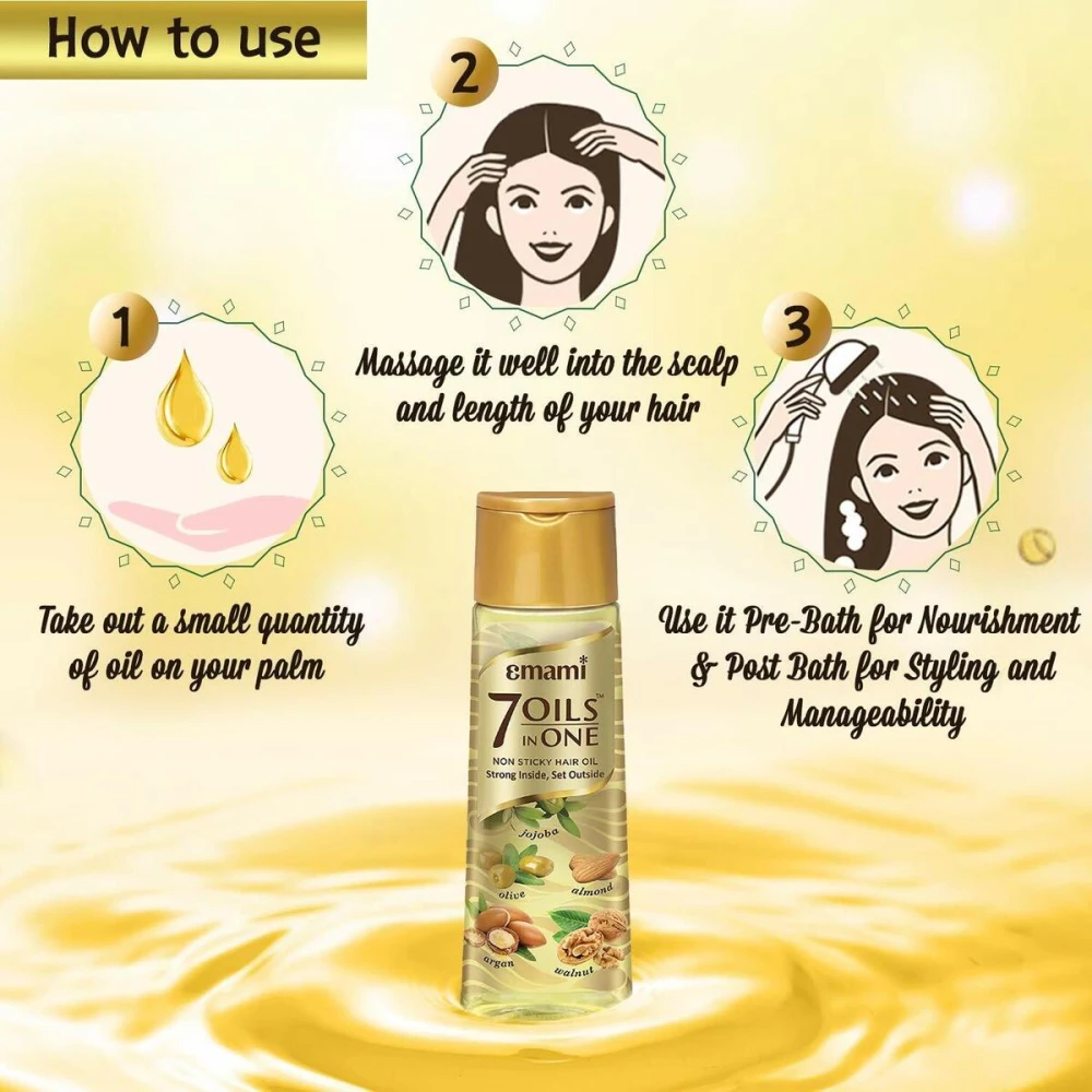 Emami 7 Oils in One Hair Oil 300ml