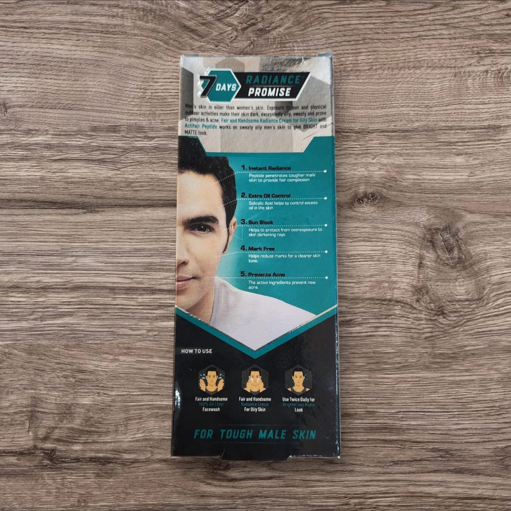 Emami Fair And Handsome Oily Skin Cream 60g