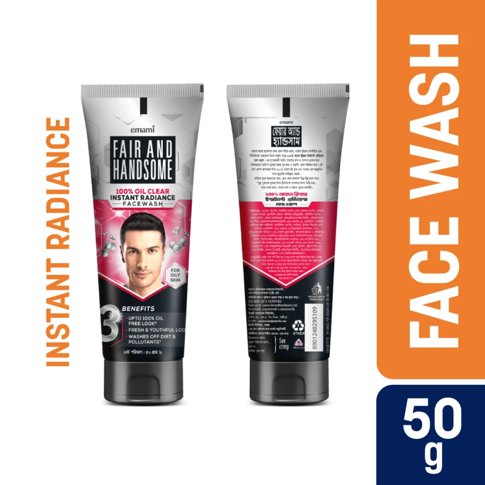 Emami Fair & Handsome  Oil Clear Facewash 50g