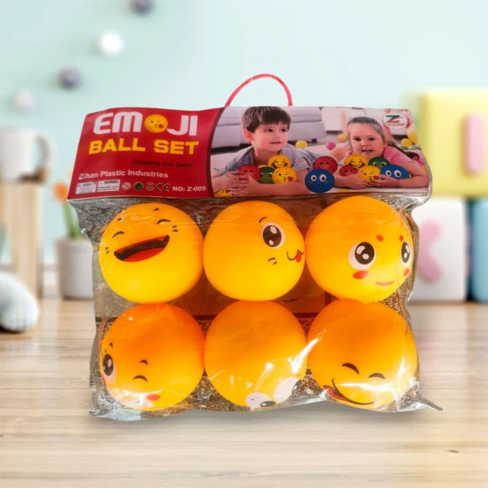 Emoji Ball Set 6 pcs