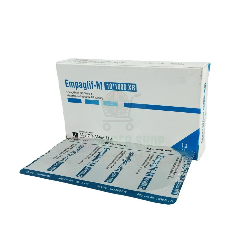 Empaglif-M 10/1000mg XR Tablet