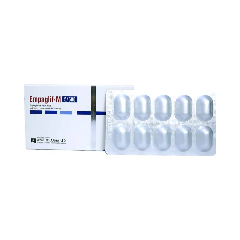 Empaglif-M 5/500mg Tablet
