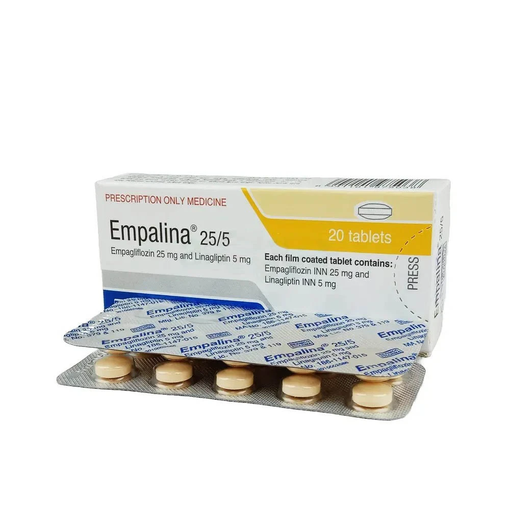 Empalina 25/5 mg Tablets