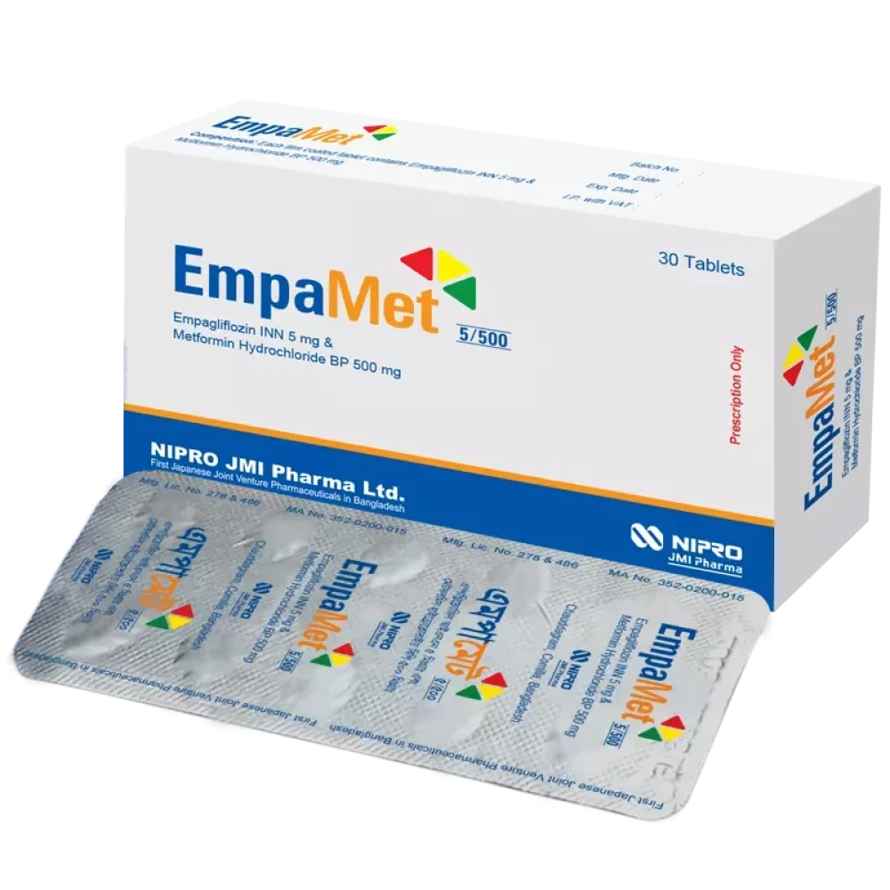Empamet 5/500mg Tablet