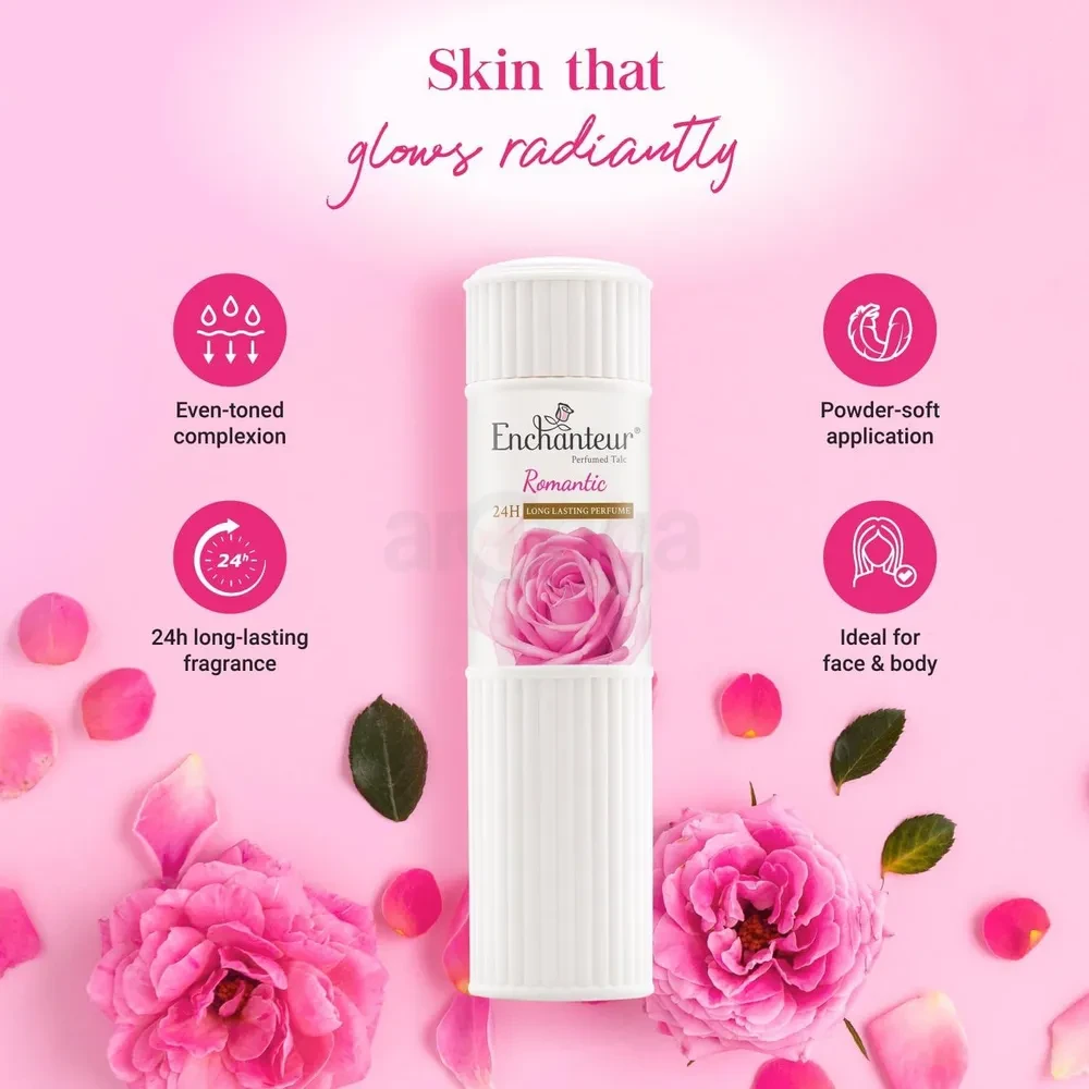 Enchanteur Romantic Perfumed Talc Powder 250g