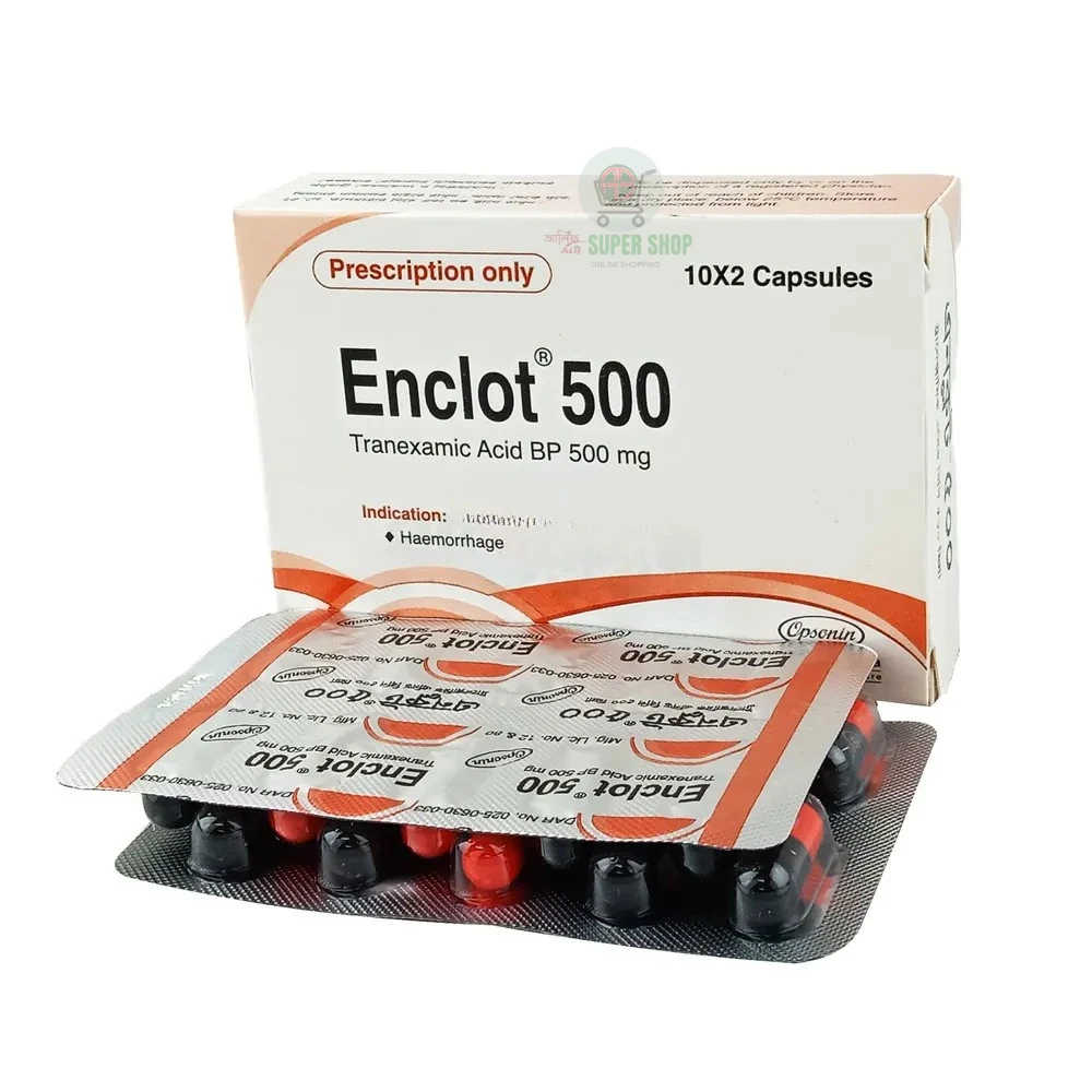 Enclot 500mg Capsules