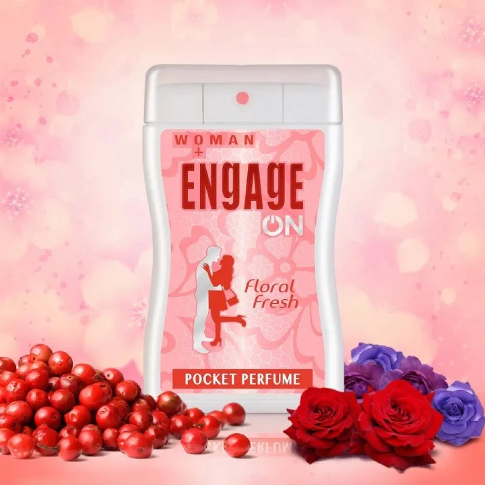 Engage Floral Fresh Pocket Perfume 17ml