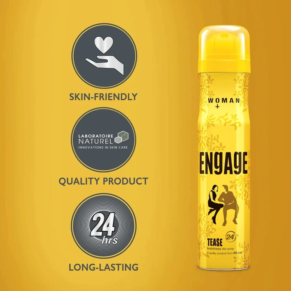 Engage Tease Woman Deo Body Spray 150ml