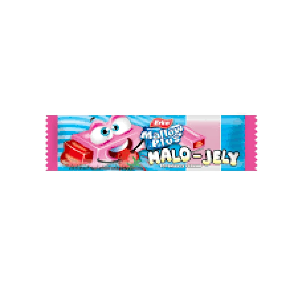 Erko Mallow Plus Malo Jely Strawberry 17g