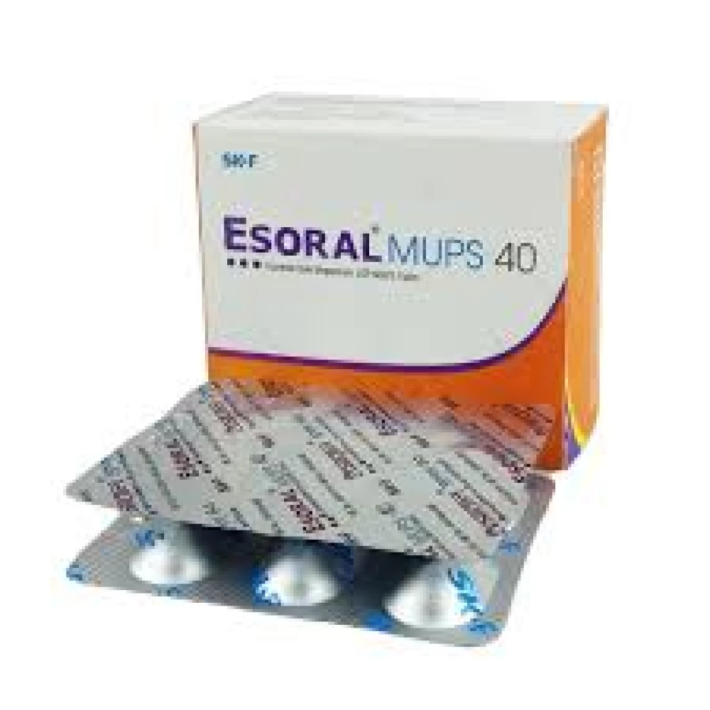 Esoral Mups 40mg Capsule