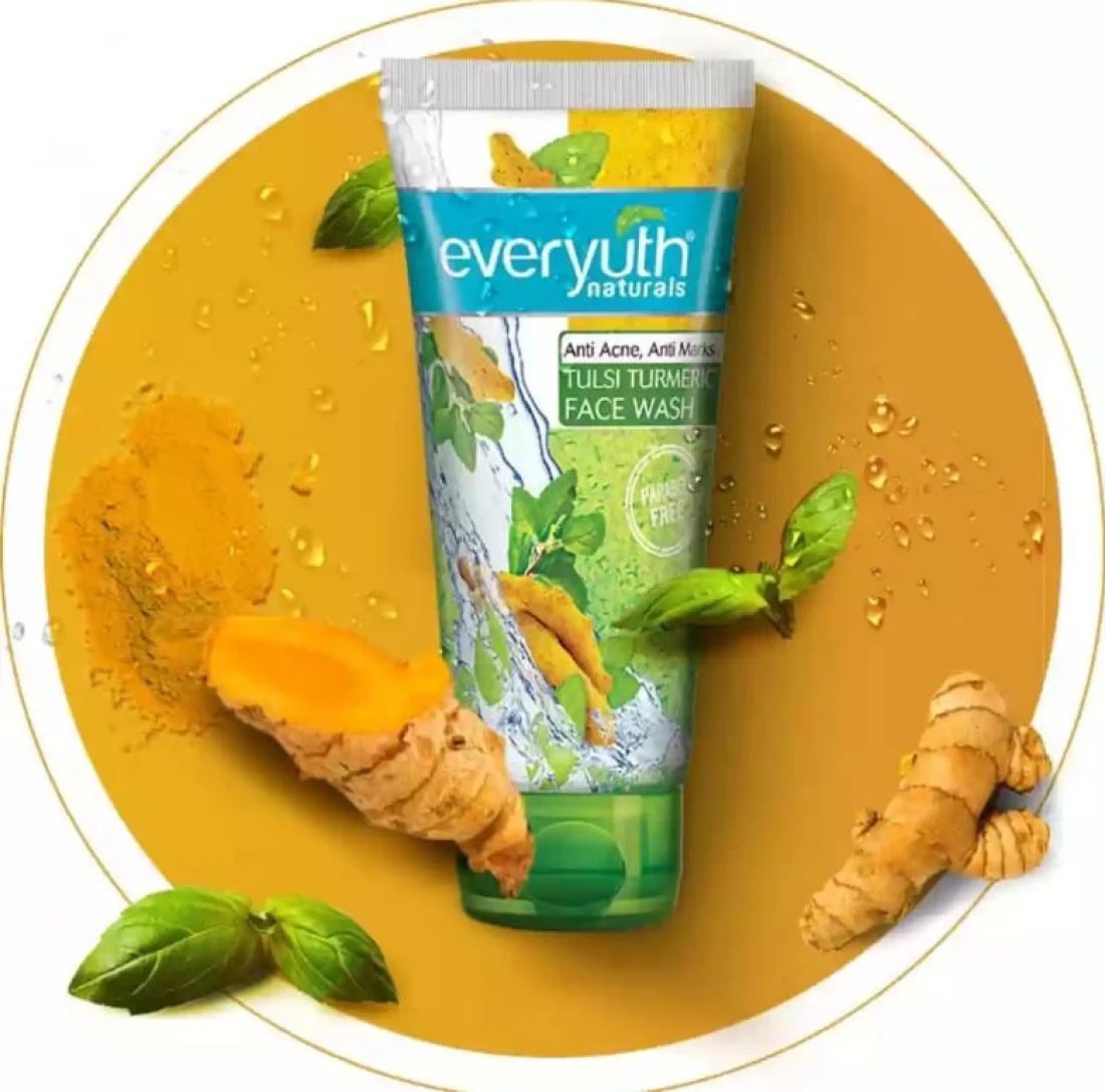 Naturals Tulsi Turmeric Face Wash 100ml