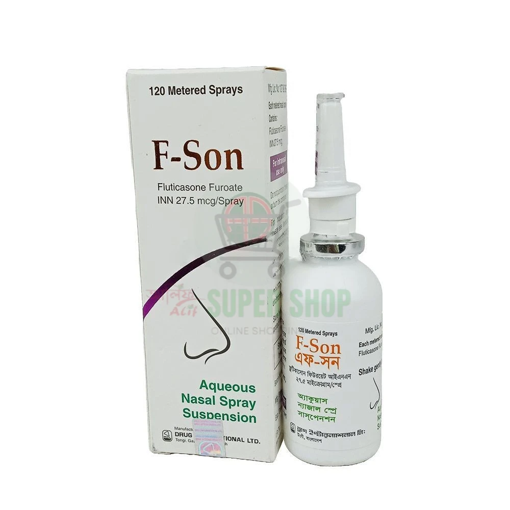 F-Son Aqueous Nasal Spray Suspension 120 Sprays