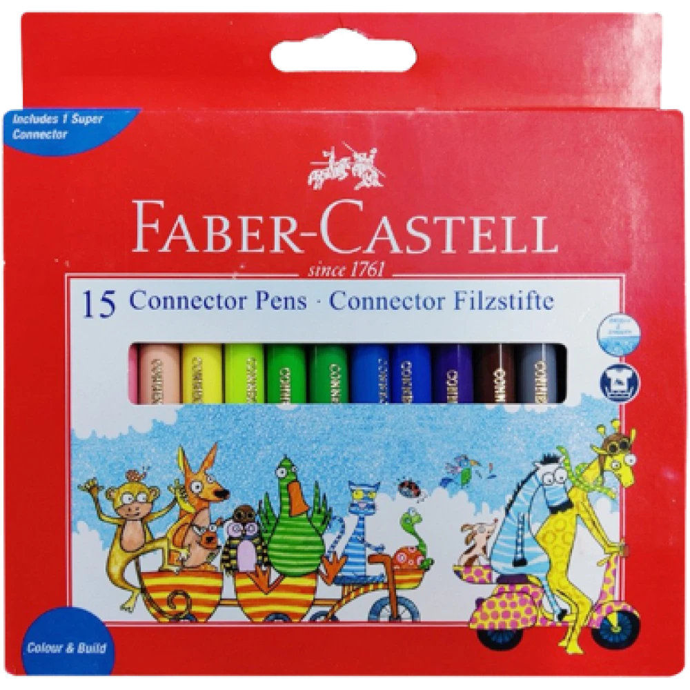 Faber-Castell 15 Connector Pens