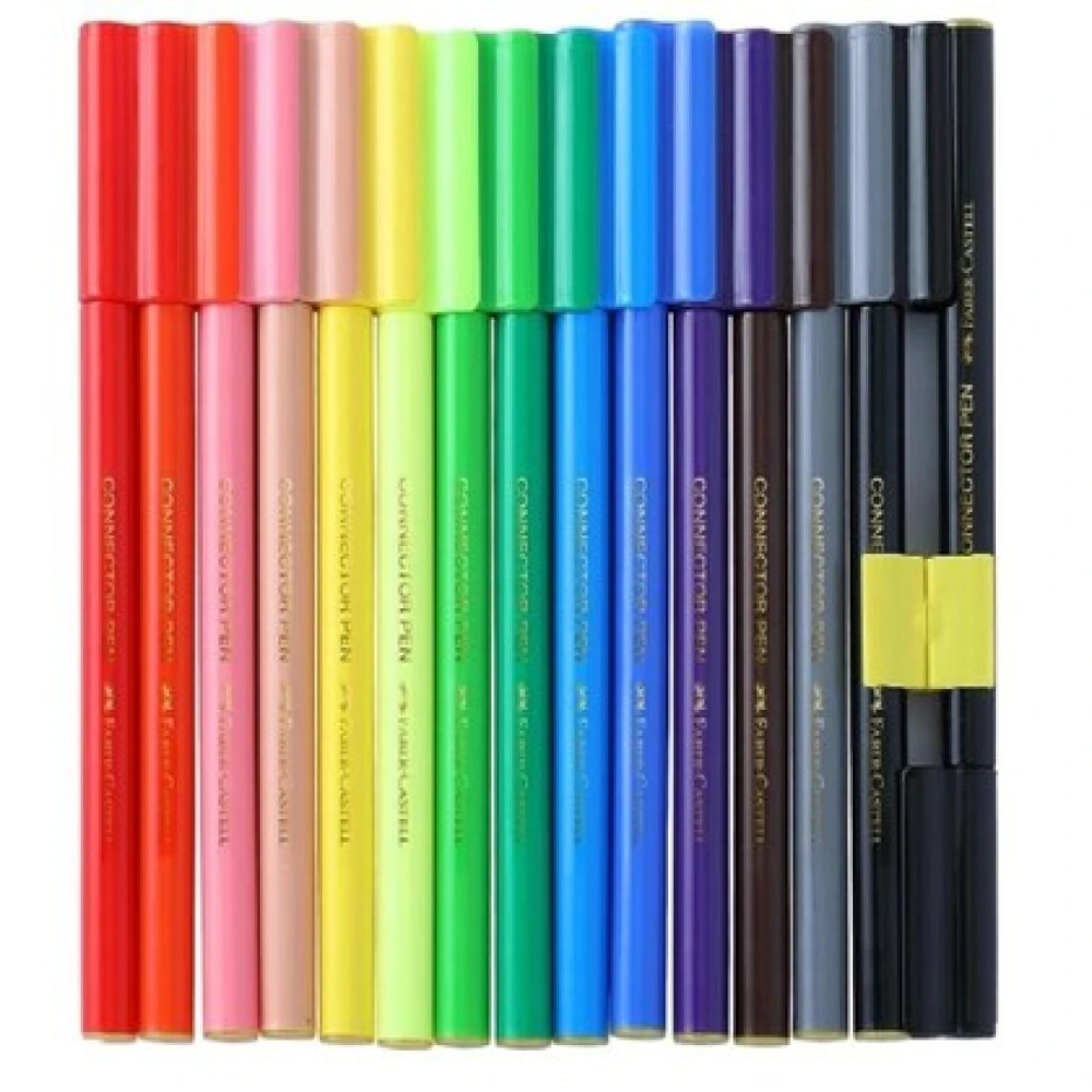 Faber-Castell 15 Connector Pens