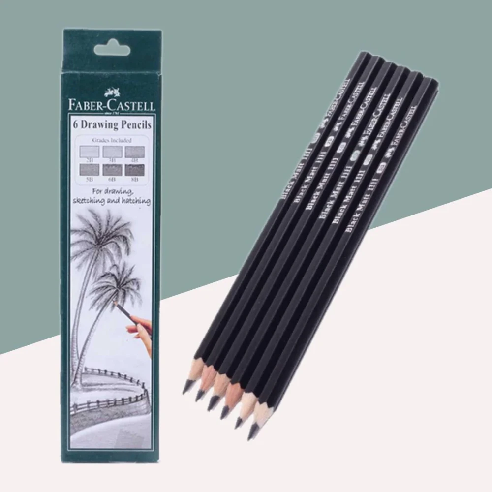 Faber-Castell HB Pencil Black