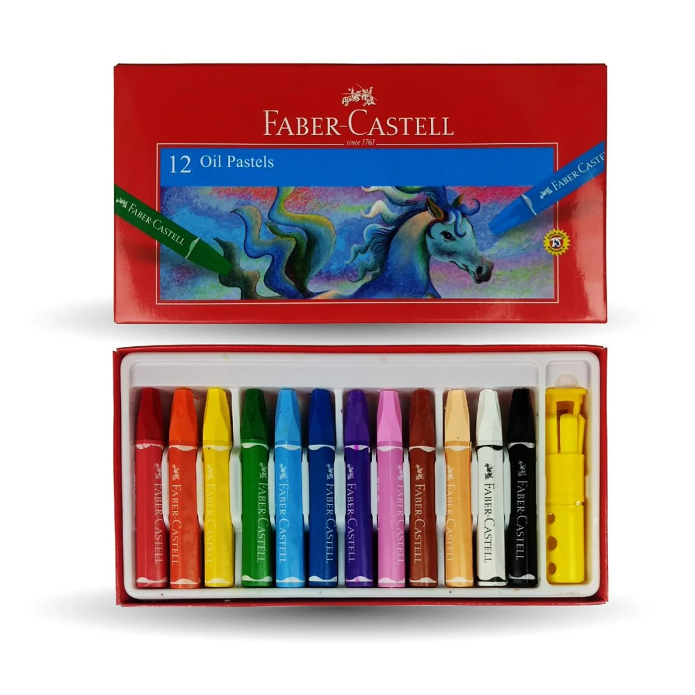 Faber-Castell Oil Pastels 12 Colors