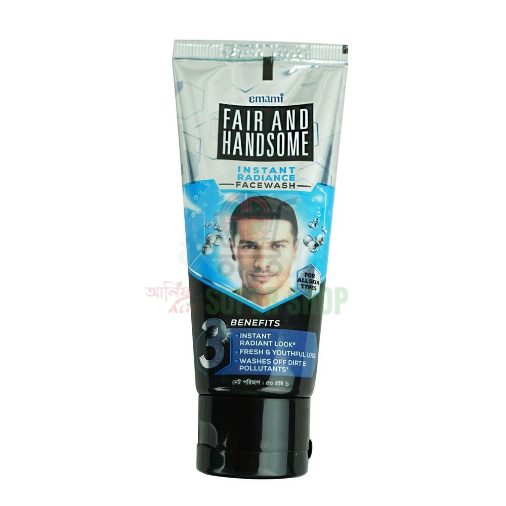 Fair and Handsome Instant Radiance Face Wash 50g