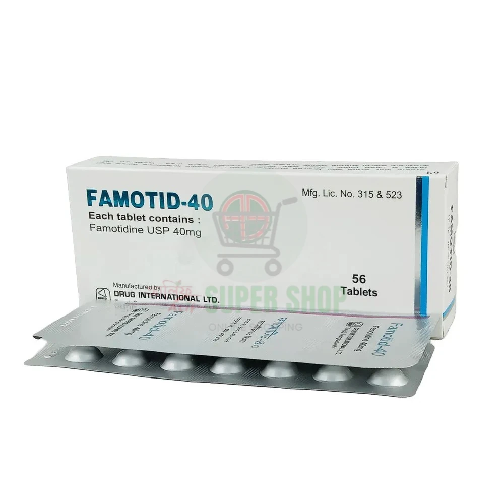 Famotid-40mg Tablet