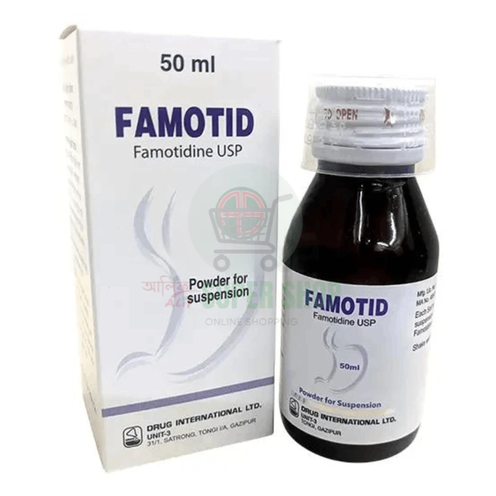 Famotid Powder For Suspension 50ml