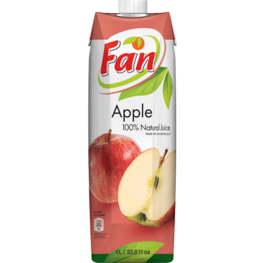Fan Apple juice 100% Natural juice 1L