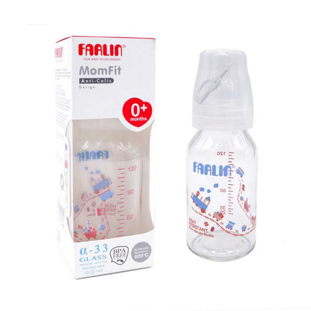Farlin galss bottle 120ml
