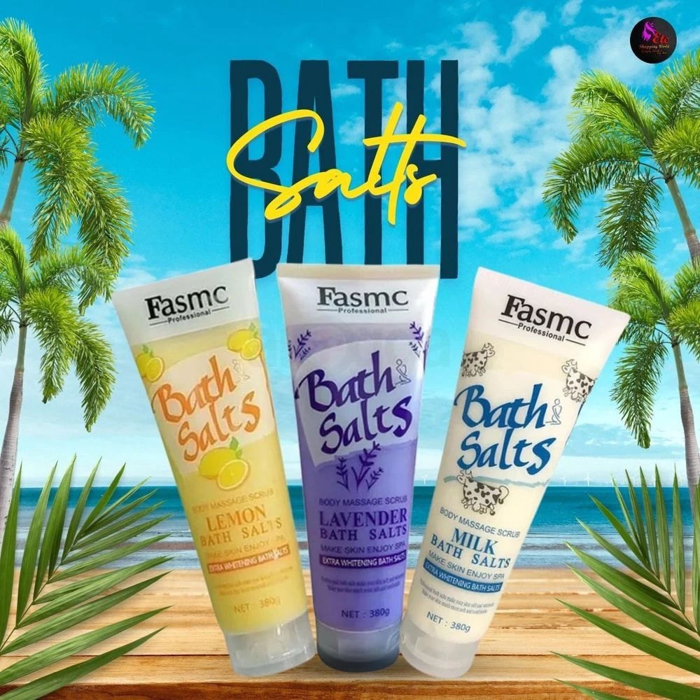 Fasmc Bath Salts Lavender Body Massage Scrub 380g