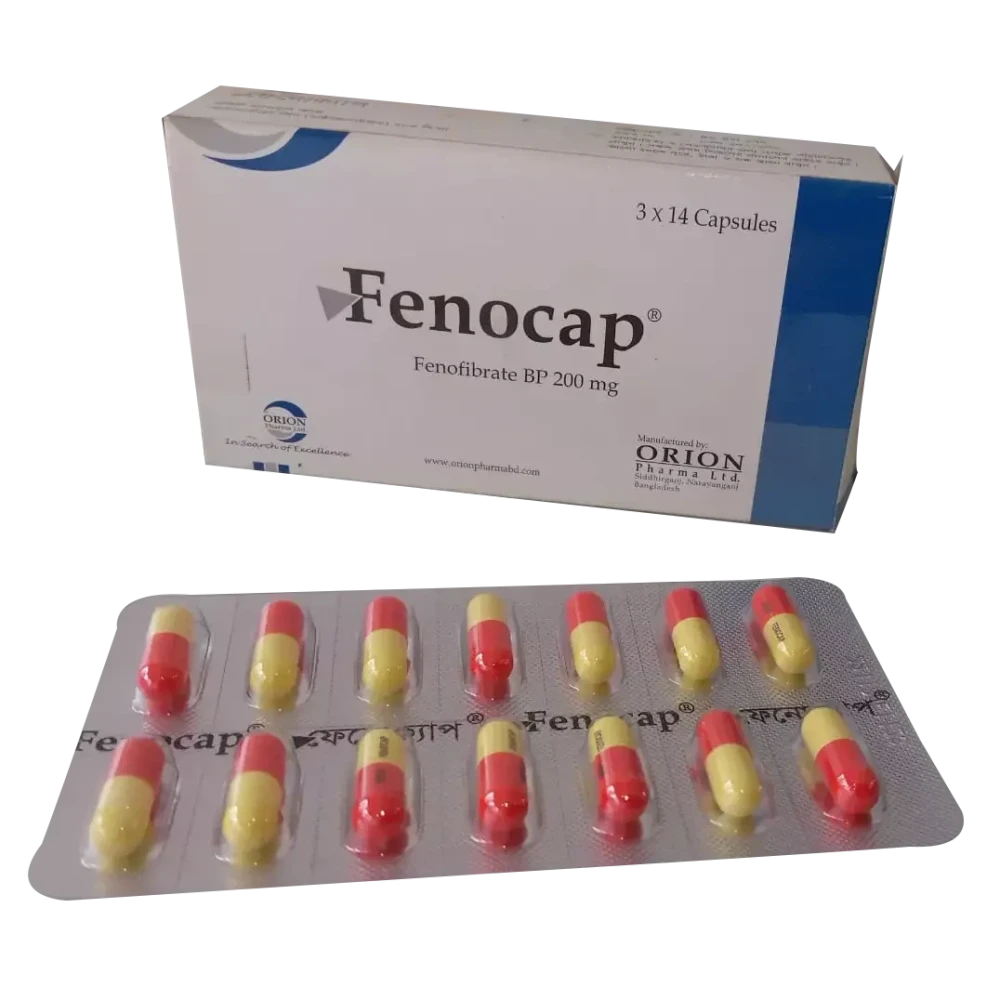 Fenocap 200mg Capsules