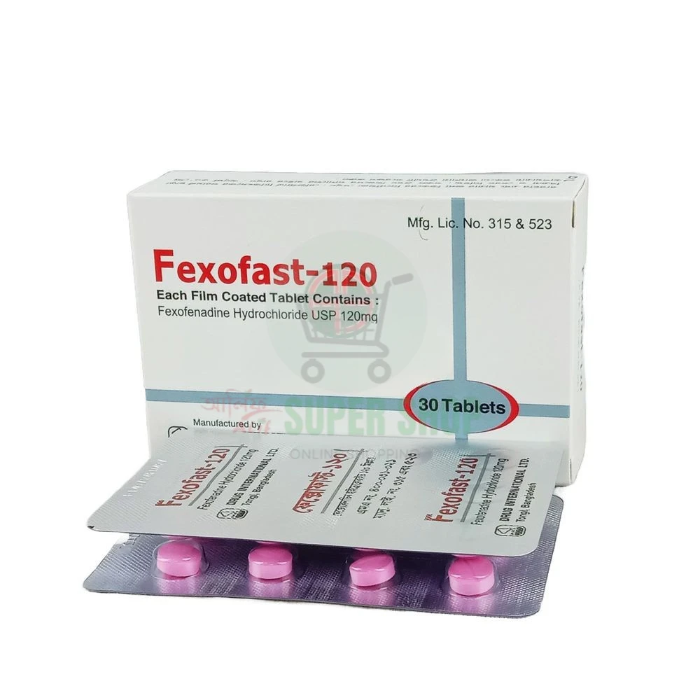 Fexofast 120mg Tablet