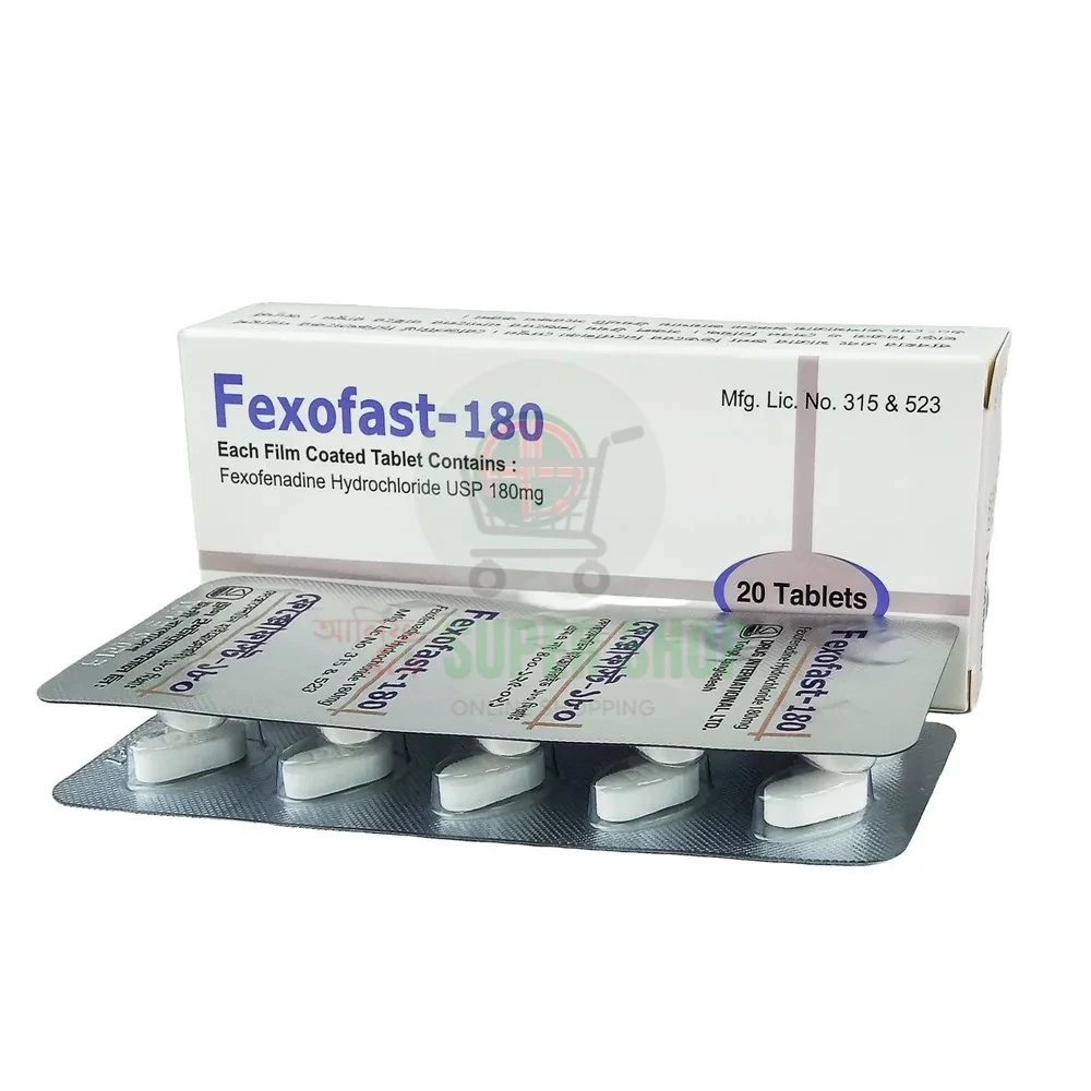 Fexofast 180mg Tablet