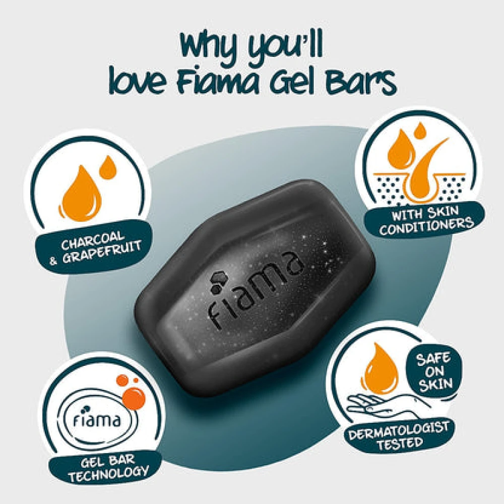 Fiama Deep Clean Men Gel Bar 125 gm