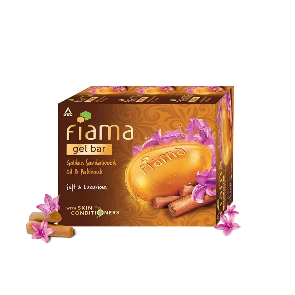 Fiama Gel Bar Golden Sandalwood Oil & Patchouli 125g