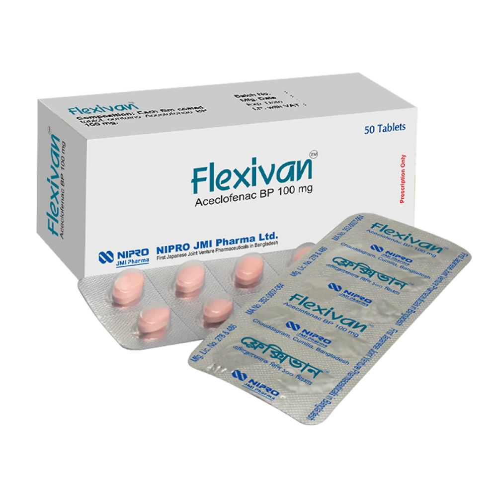Flexivan 100 mg Tablets