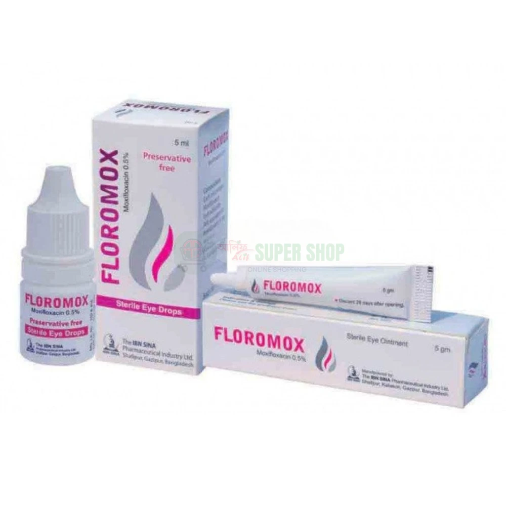 Floromox Eye Ointment 5mg