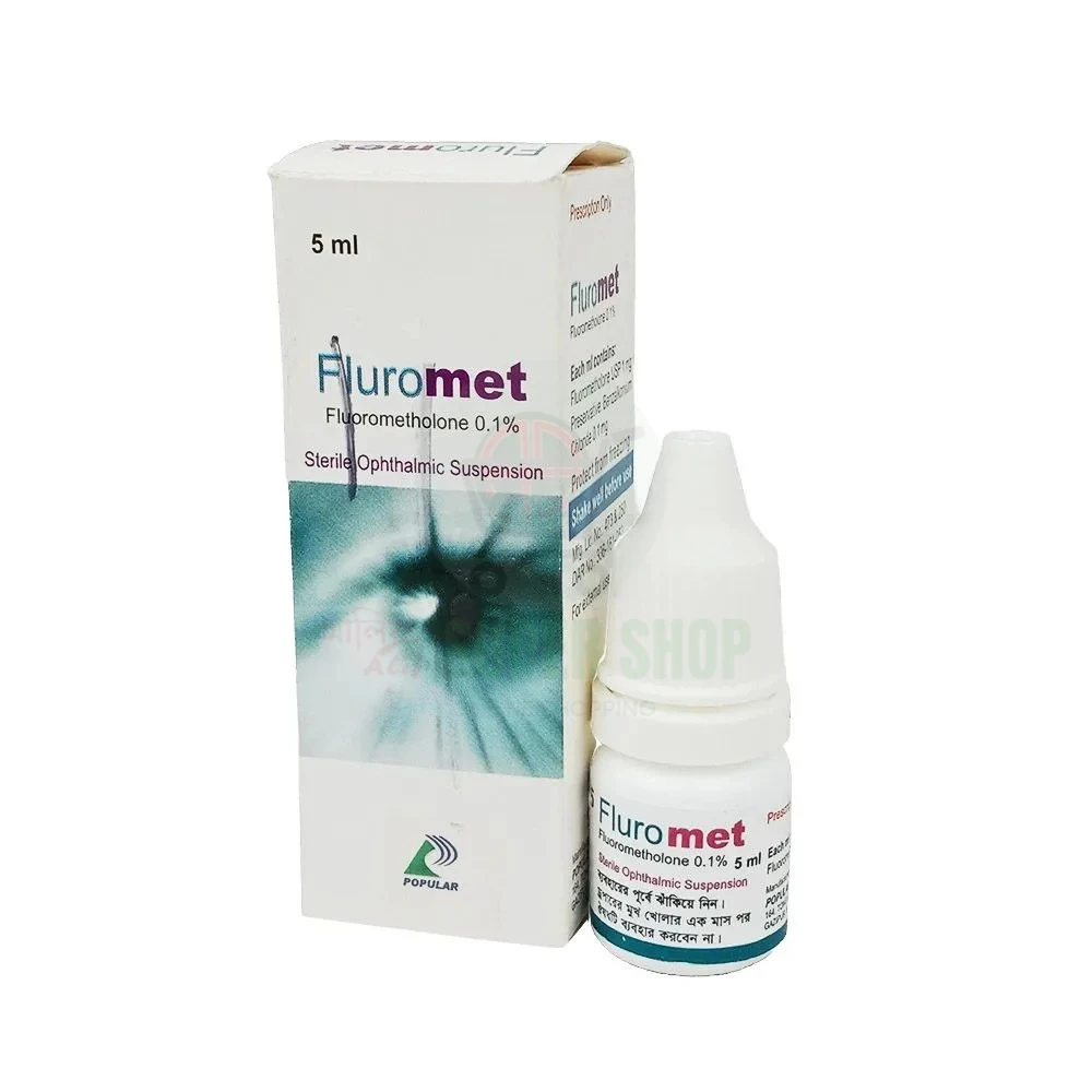 Fluromet Sterile Ophthalmic Suspension 5ml