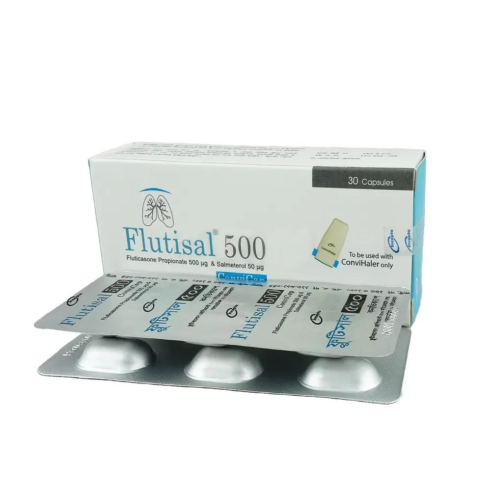 Flutisal 500 Convicap 500mcg+50mcg Capsule