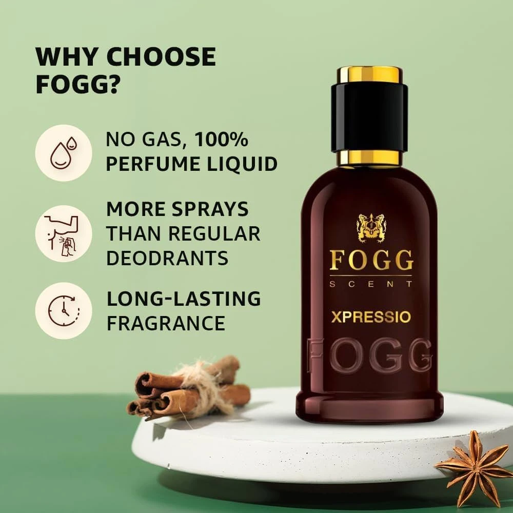Fogg Scret Xpressio Eau De Parfum 100ml