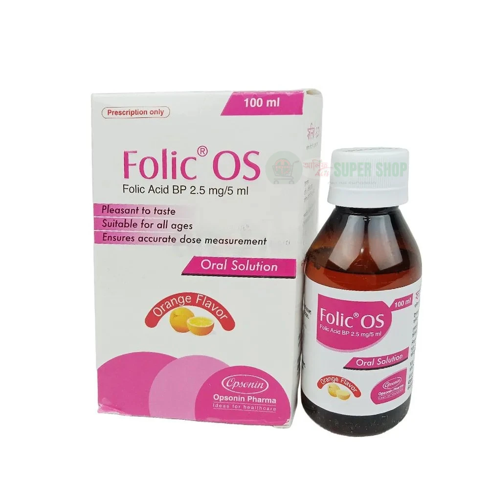 Folic OS 100ml Oral Sulotion