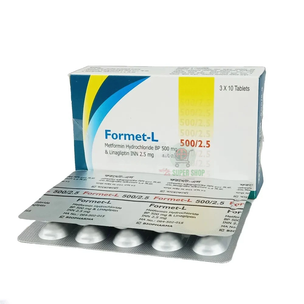 Formet-L 500/2.5mg Tablet
