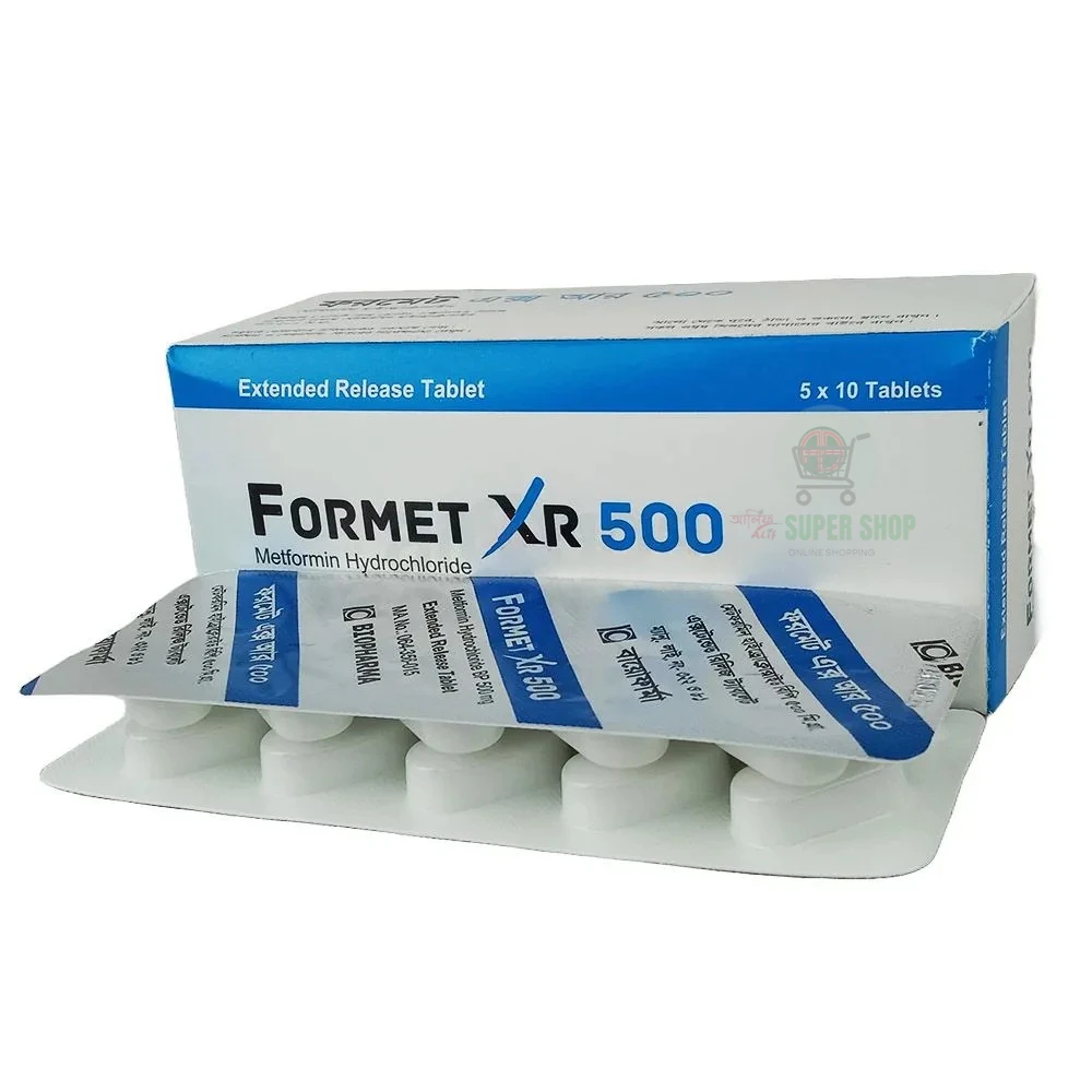 Formet XR 500mg Tablet