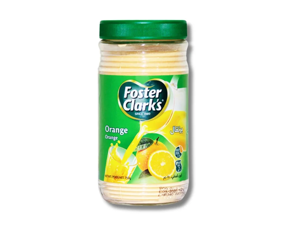 Foster Clark's Orange Flavour Instant Powder Drink Jar 750g