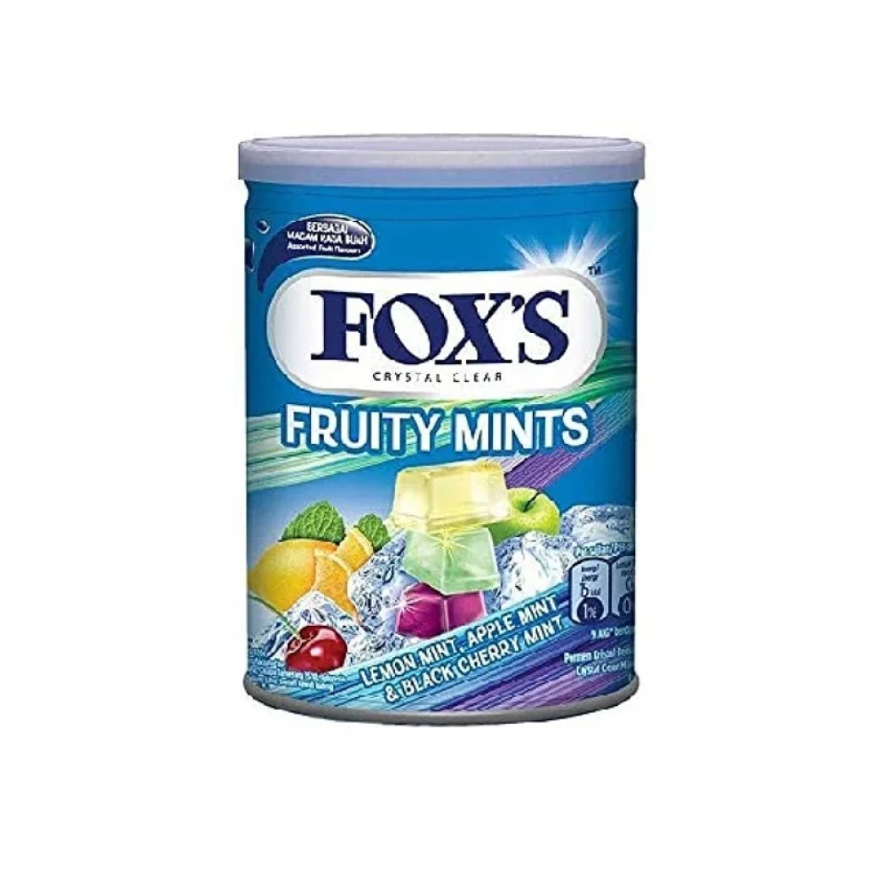 Fox's Crystal Clear Fruity Mints Candy 180g