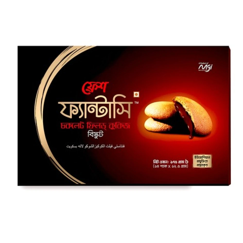 Fresh Fantasy Chocolate Filled Cookies 175g