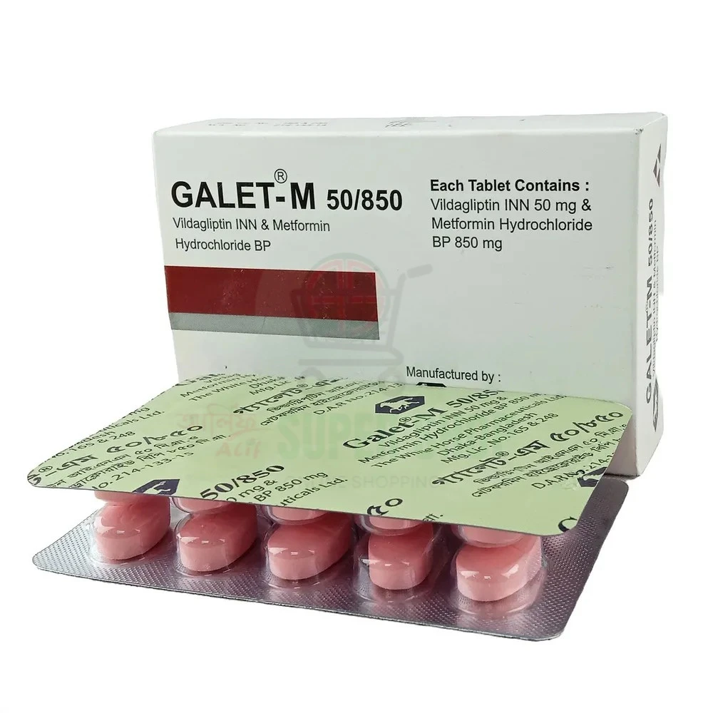 Galet-M 50/850mg Tablet