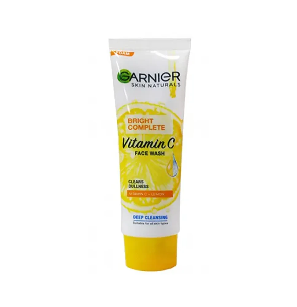 Garnier Bright Complete Vitamin C Face Wash 50g